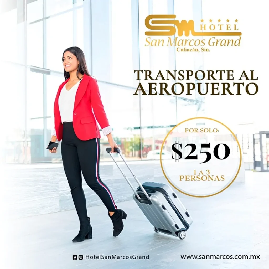 transporte al aeropuerto hotel san marcos grand